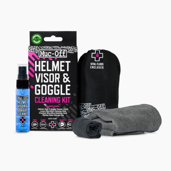 Mucoff Helmet Visor & goggles cleaning kit