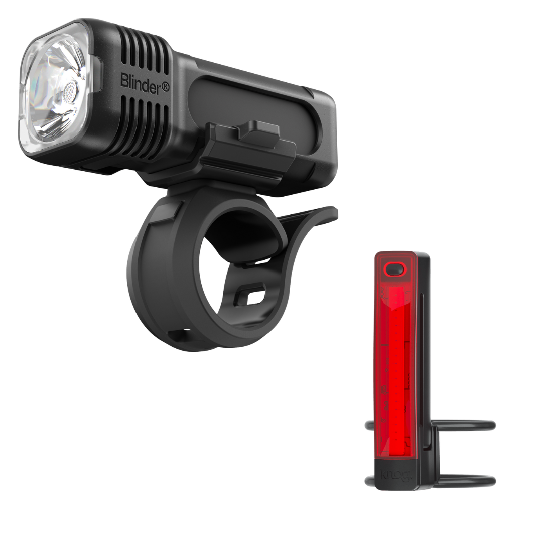 Knog Blinder 400 and Plus Bike Light Set