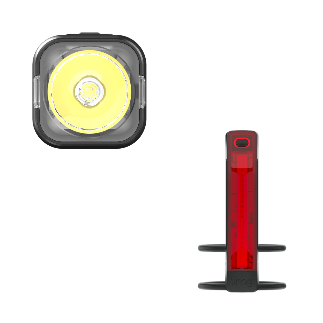 Knog Blinder 400 and Plus Bike Light Set