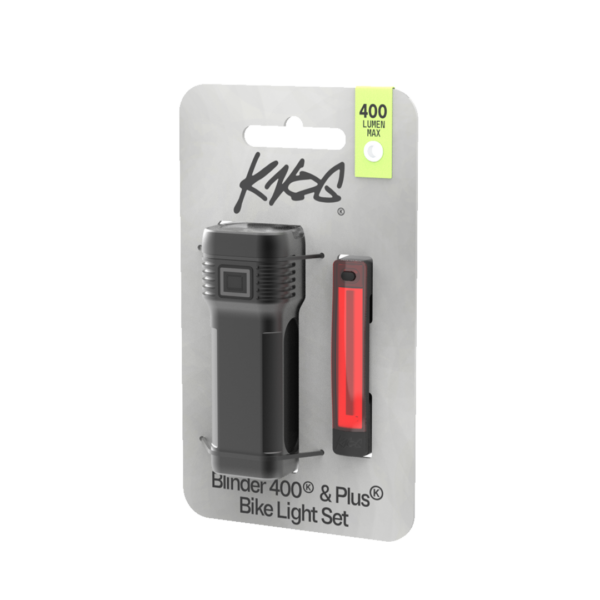 Knog Blinder 400 and Plus Bike Light Set