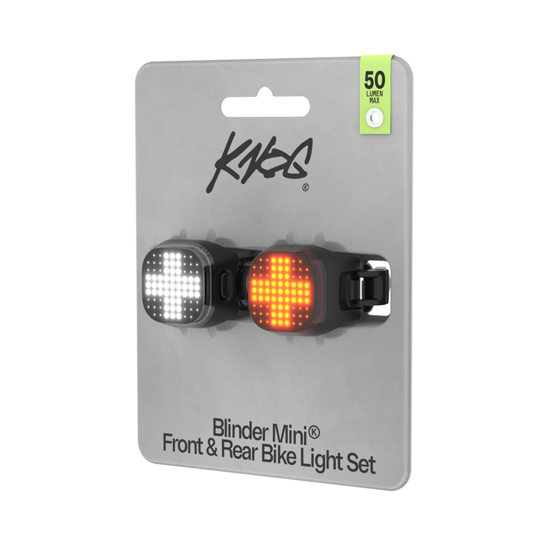 Knog Blinder Mini Bike Light Twinpack - Cross