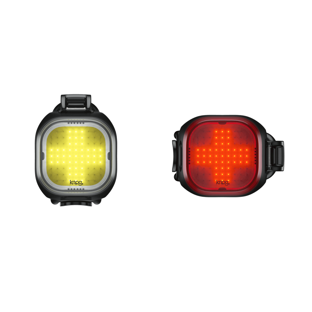 Knog Blinder Mini Bike Light Twinpack - Cross
