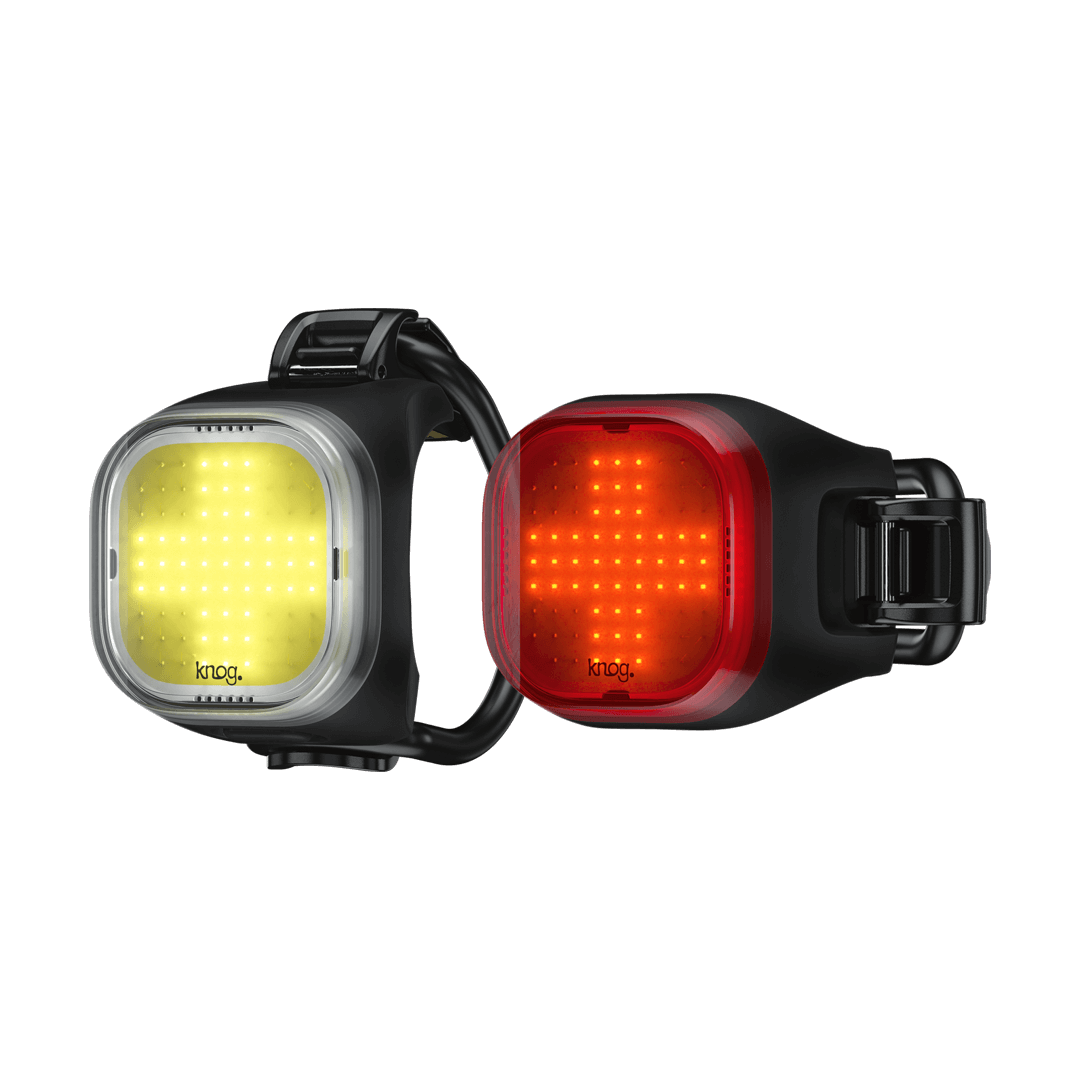Knog Blinder Mini Bike Light Twinpack - Cross